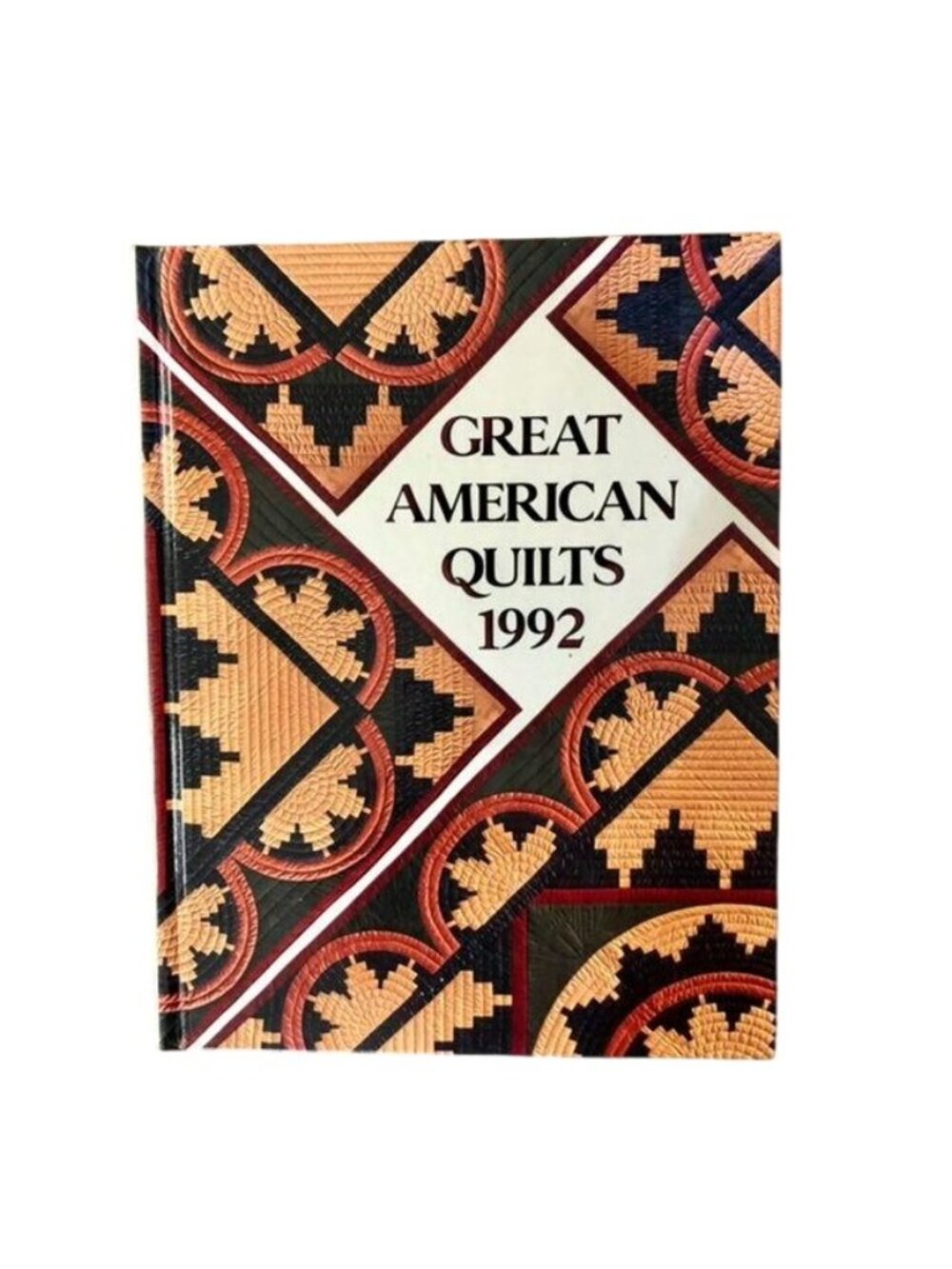Vintage 1992 Great American Quilts Book HC Oxmoor House Used - Picture 2 of 12